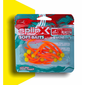 Spiinx Mice Tail 8cm 12p Silikon Yem - FIRE TIGER