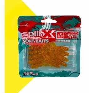Spiinx Crazy Tail Kuyruk 7.5CM 10P Silikon Yem - HONEY SHRIMP