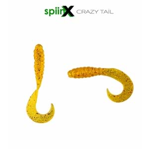 Spiinx Crazy Tail Kuyruk 7.5CM 10P Silikon Yem - HONEY SHRIMP