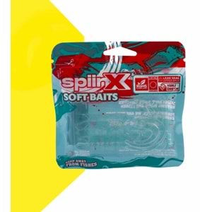 Spiinx Bendura 9,5CM 5P Silikon Yem - DILUTED BLUE GLOW