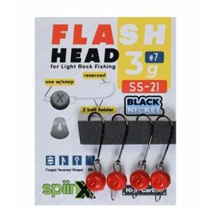 Spiinx Flash Head Kırmızı Jig Head 4P