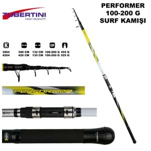 Tubertini Performer Surf Kamış 4.20 cm 100-200 Gr