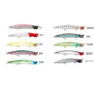 River Pop'n Catch 3D 90 9cm 8Gr Popper