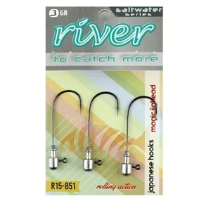 River Magic Jig Head 3P