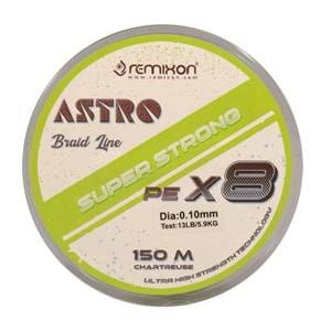 Remixon Astro PE 8X 150m Chartreuse İp Misina