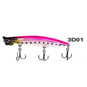 Ryuji Pop Eye Top Water 9cm 7.5gr Maket Yem - 3D01