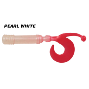 Ryuji Baby Curtail 4.3CM Kokulu Silikon Yem - PEARL WHITE