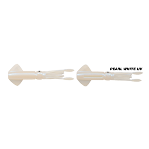 Ryuji Calamari Yedek Silikon Yem 10,5 GR 20 CM - PEARL WHITE UV