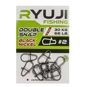 Ryuji Double Snap Klips (10 Adet) - 2