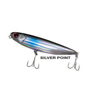 Ryuji Dog Strike 9cm 11gr Maket Yem - SILVER POINT