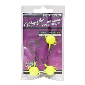 Ryuji Mafsallı JigHead Yellow Uv - 2GR