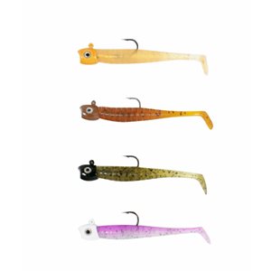 Ryuji Mebaru Micro Shad 65mm 3.8gr Silikon Yem - NATURAL MIX