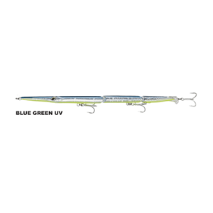 Ryuji Predator Sinking 25.5mm 30.6gr Maket Yem - BLUE GREEN UV