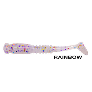 Ryuji Rock Tail 4cm Kokulu Silikon Yem (12 adet) - RAINBOW