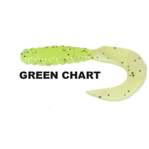 Ryuji Swim Worm 5.5cm Tpr Kokulu Silikon - GREEN CHART