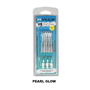 Ryuji V8 8cm 5.5gr Silikon Yem - PEARL GLOW