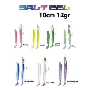Fujin Salt Eel 10cm 12gr x2 Silikon Yem - NATURAL EEL