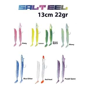 Fujin Salt Eel 13cm 22gr x2 Silikon Yem