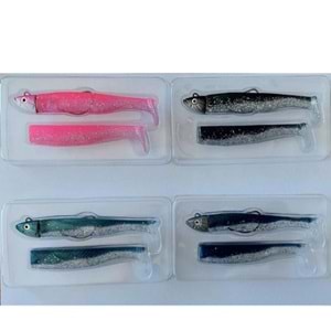 Pandora Balıkçılık Sazuka Minnow P-20 Serisi 9 cm 14 gr 1/0 Iğne 2+1 Silikon Yem