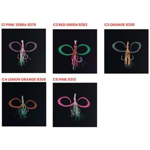 Seabor SBR03 Squid Hook Skirt (2 Adet) 2/0 Assist İğnesi