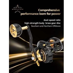 Ecooda Star Flame 600HGL Bait Cast Olta Makinesi