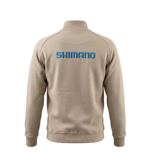 Shimano Zipper Sweatshirt Beige - M