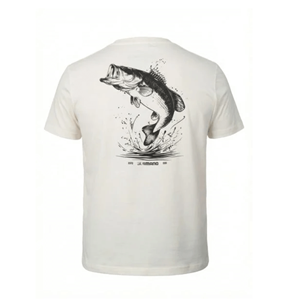 Shimano Beige Seabass T-Shirt - M