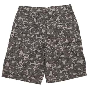 SHIMANO Cargo Shorts Grey Camo - M