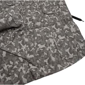 SHIMANO Cargo Shorts Grey Camo - M
