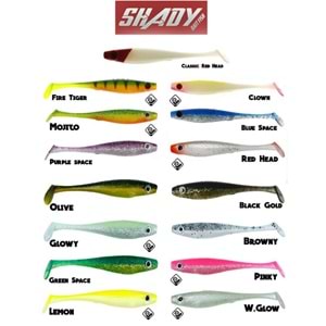 Fujin Shady 10cm Silikon Balık