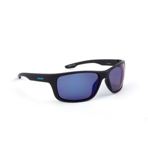 Shimano Eyewear Sunglasses Antares Matte Black & Blue Mirror