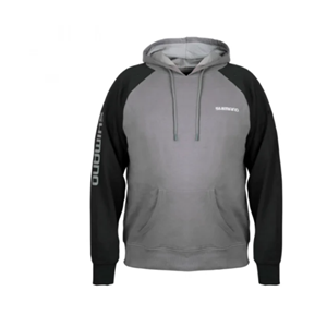 Shimano Pull Over Hoodie Grey - M