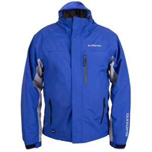 Shimano Rain Jacket Non Padde Blue - XXL