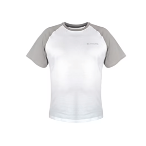 Shimano Wear Short Sleeve T-Shirt White - 3XL