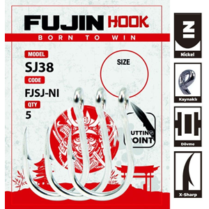 Fujin SJ38 Delikli Kaynaklı Assist Kancası - 3/0
