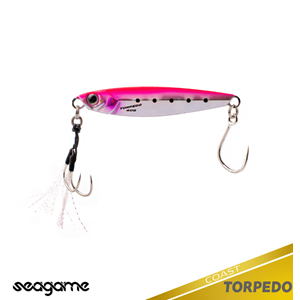 Seagame Torpedo Coast 40G Jig Yem - 290 MAGIC PINK SARDINE