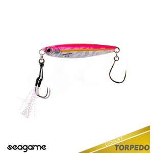 Seagame Torpedo Coast 40G Jig Yem - 003 PINK
