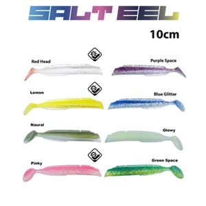 Fujin Salt Eel Body 10cm x3 Silikon Yem Gövde