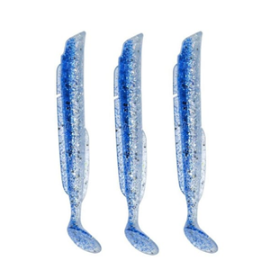 Fujin Salt Eel Body 13cm x3 Silikon Yem Gövde - BLUE