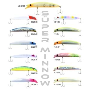 Fujin Süper Minnow 11.5cm 18gr Maket Balık