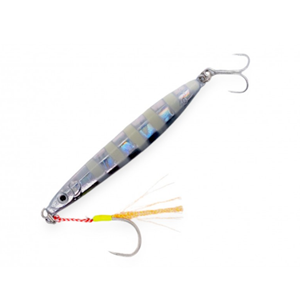Fatfish Thinblade 30 gr Jig Yem - 006 ZEBRA GLOW
