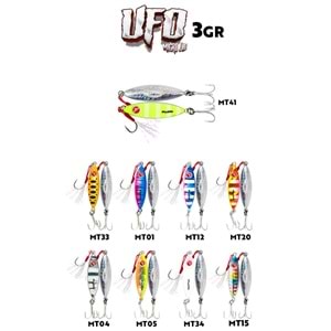 Fujin Ufo Micro 3gr Jig Yem - MT09 Pink Gold Zebra Glow