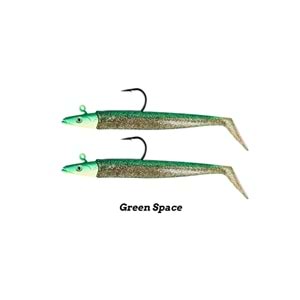 Fujin Zand Eel 11cm 7gr-14gr Double Body+Head Silikon Balık - GREEN SPACE