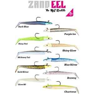 Fujin Zand Eel 11cm 7gr-14gr Double Body+Head Silikon Balık