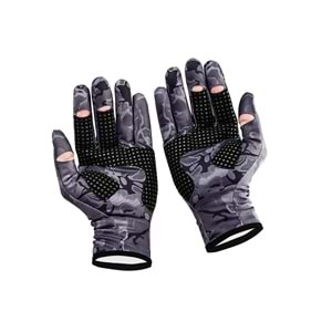 Fujin Pro Angler Winter Gloves Black Camo