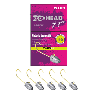 Fujin Rock-Head 6no Aji Game Jighead - 1GR
