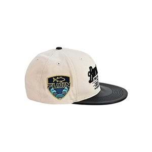 Fujin BTW Leather Visor Şapka Dirty White