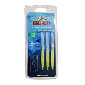 Red Gill Rascal 115mm Watermelon Silikon Yem - YELLOW