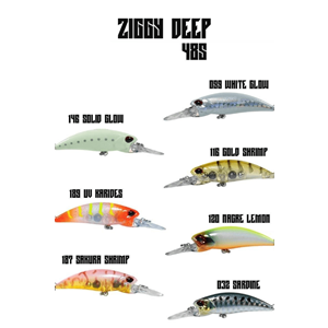 Fujin Ziggy Deep 48S 48mm 4.5gr Maket Balık