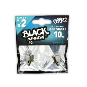 Fiiish BM90/2 BM009 Off Shore 10gr Kaki Jig Head